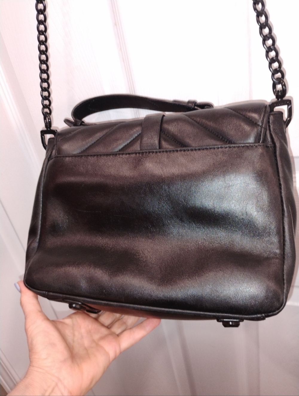 Rudsak leather Quilted Top-Handle Shoulder Bag - Picture 11 of 14